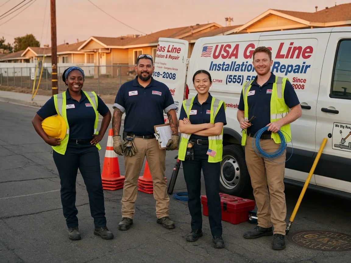 Gas Line Installation company in Maryland Line, MD